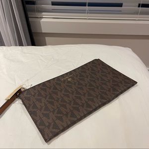 Michael Kors Large Zip Clutch Wristlet